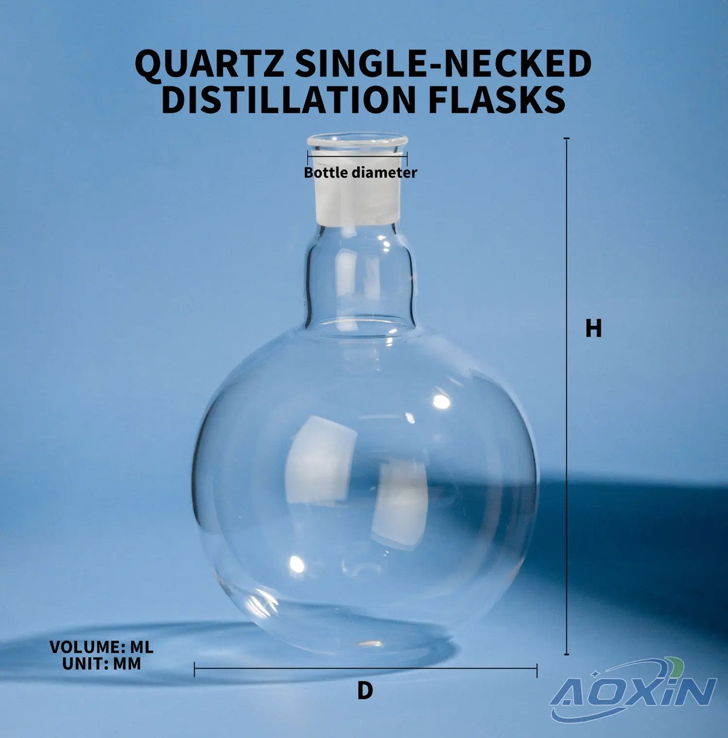 Premium Quartz Glass Flask for Laboratory Applications