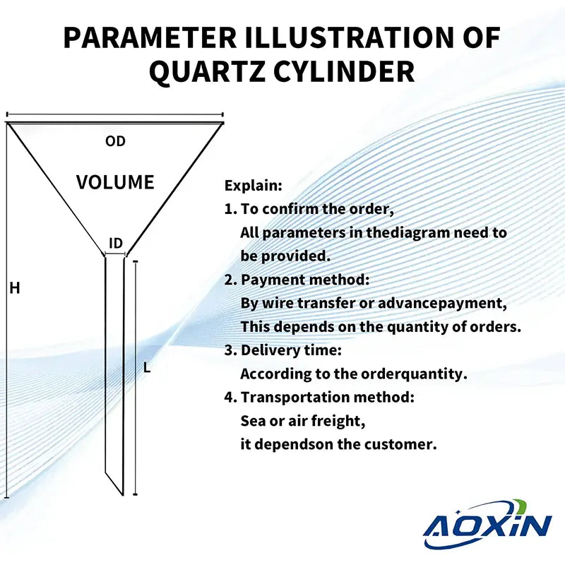 Premium Quartz Glass Funnel for Laboratory Applications