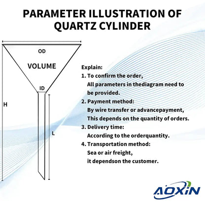 Premium Quartz Glass Funnel for Laboratory Applications