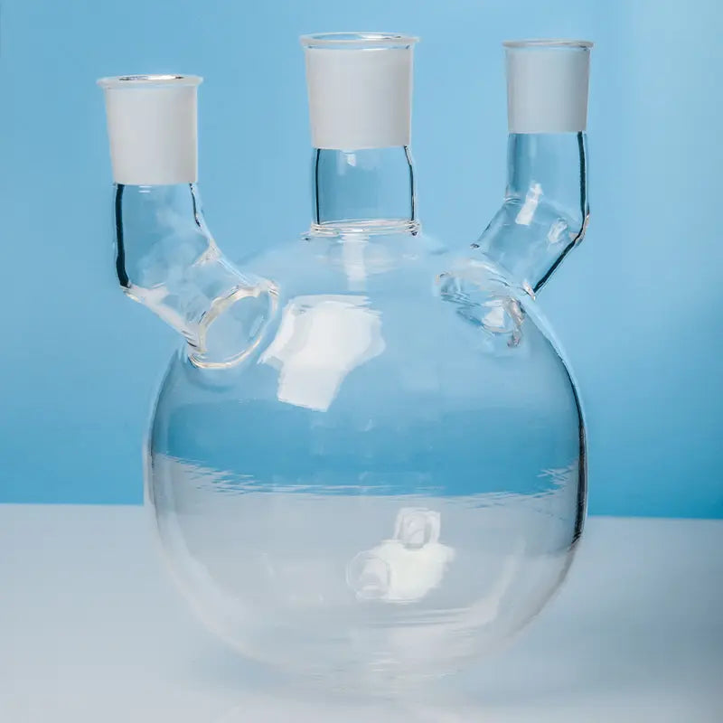 Professional Three-Neck Quartz Flasks