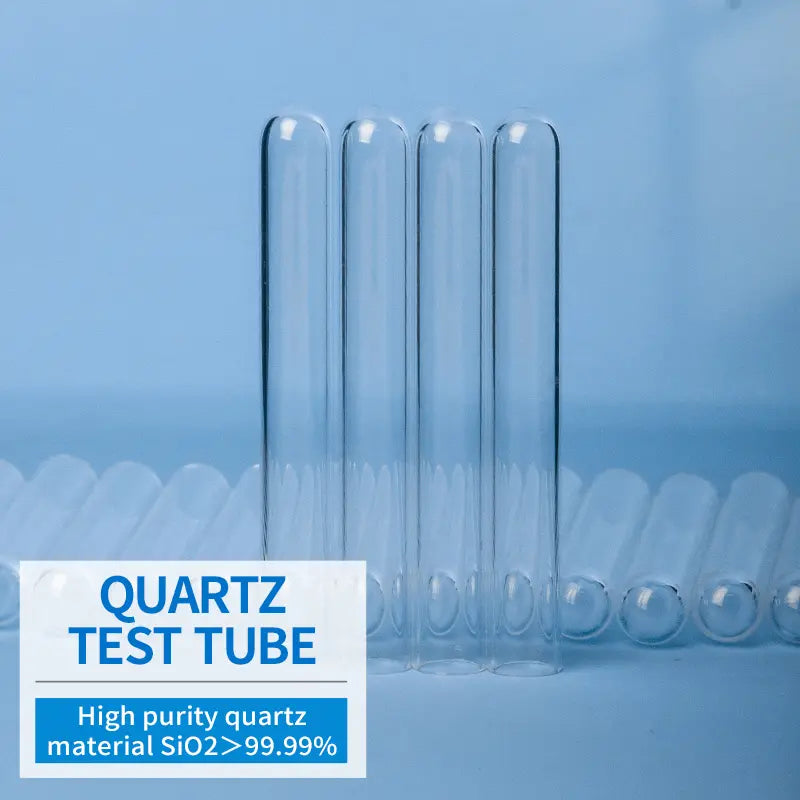 High-Purity Quartz Glass Test Tubes | 99.99% Silica | Lab & Research ...