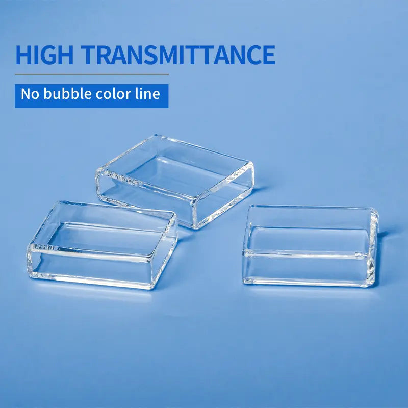 High-Precision Quartz Square Tank for Professional Applications