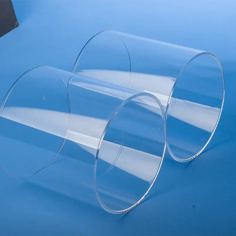 Large Diameter Fused Quartz Glass Tubing (25-200mm OD x 1200mm Long)