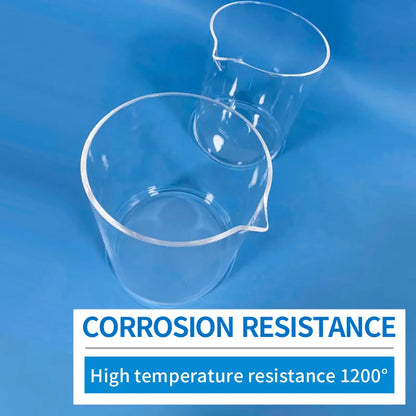 Premium Quartz Beakers for Advanced Laboratory Applications