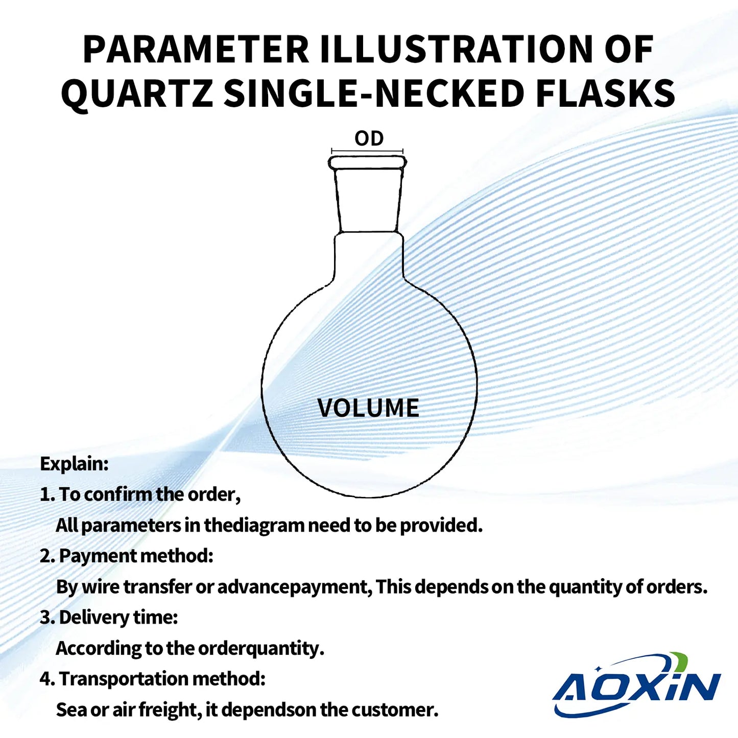 Premium Quartz Glass Flask for Laboratory Applications