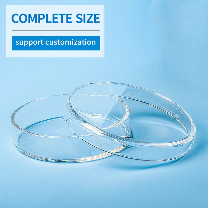 High-Purity Quartz Glass Petri Dishes