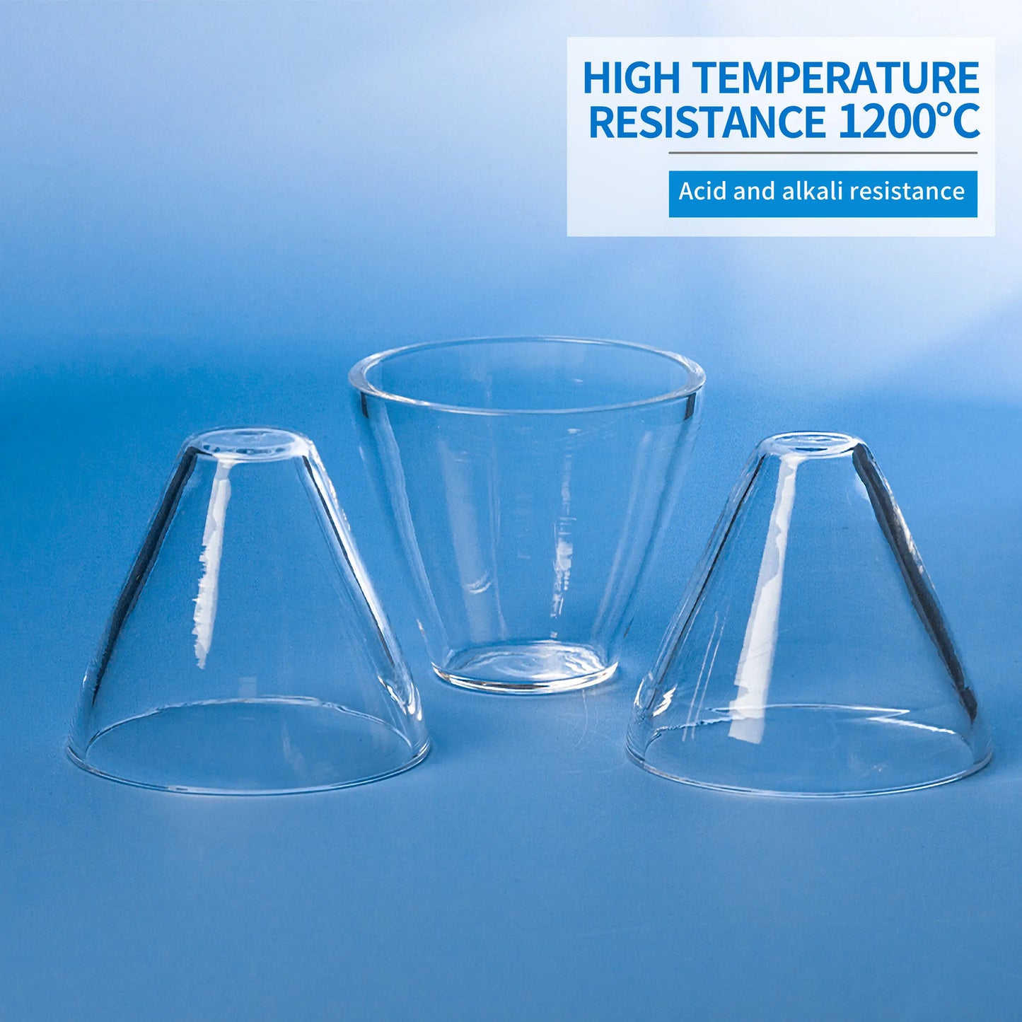 Professional Quartz Glass Crucibles for Advanced Laboratory and Industrial Applications