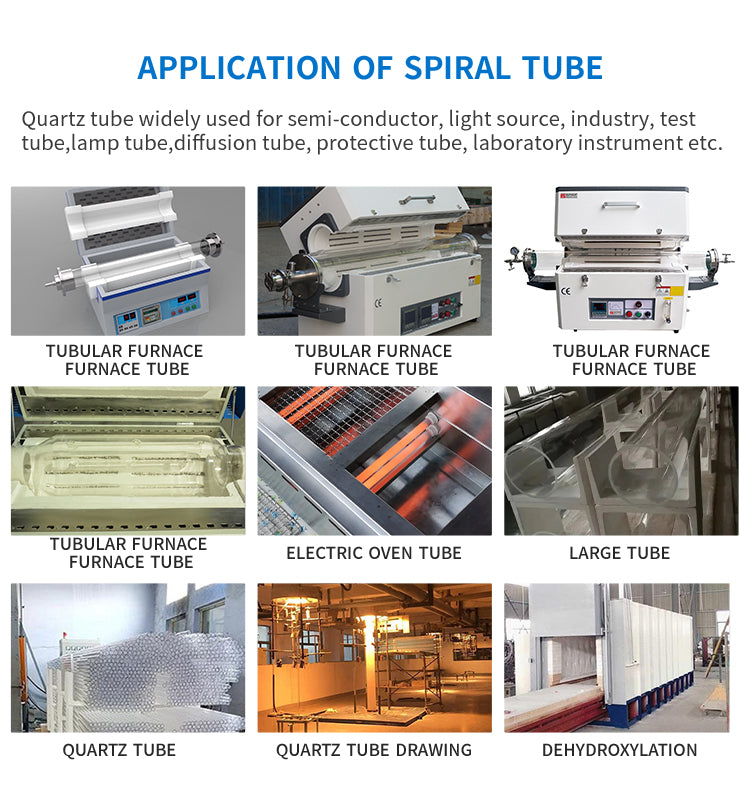 Quartz Tube for Tube Furnace Applications