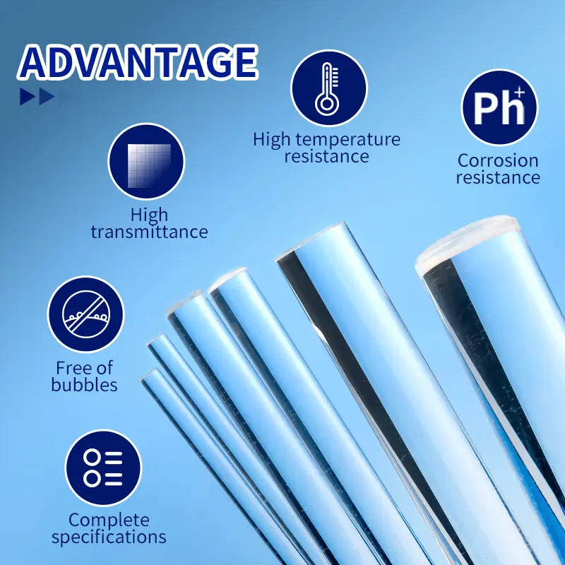 High-Quality Quartz Glass Rod for Industrial Applications