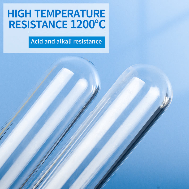 Professional Quartz Glass Test Tubes with Stopper