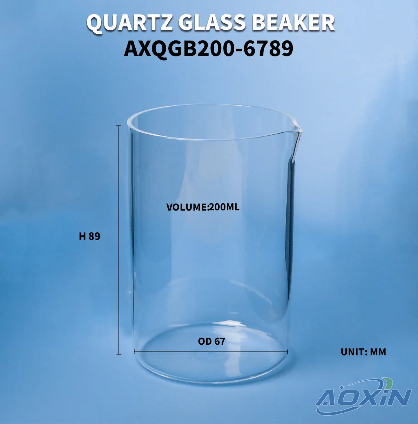 Premium Quartz Beakers for Advanced Laboratory Applications