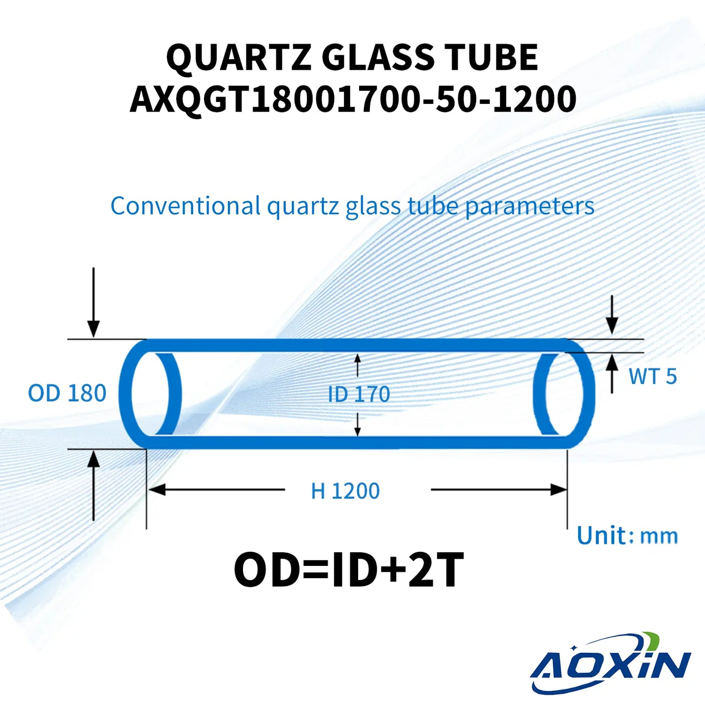 Diameter Quartz Glass Tube (25-200mm)