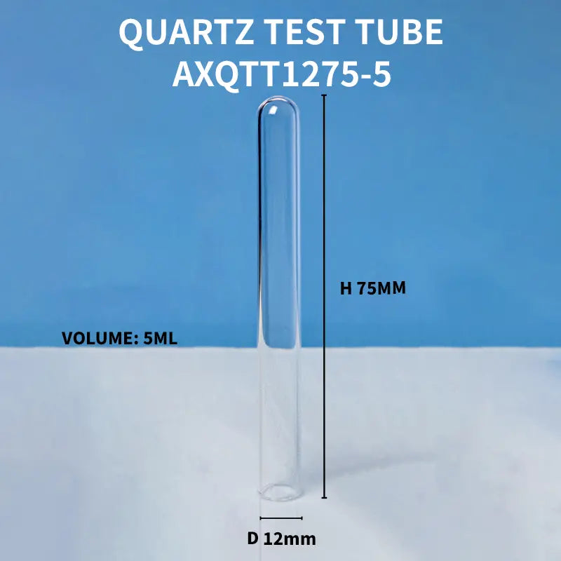 Professional Quartz Test Tubes for Advanced Laboratory Applications