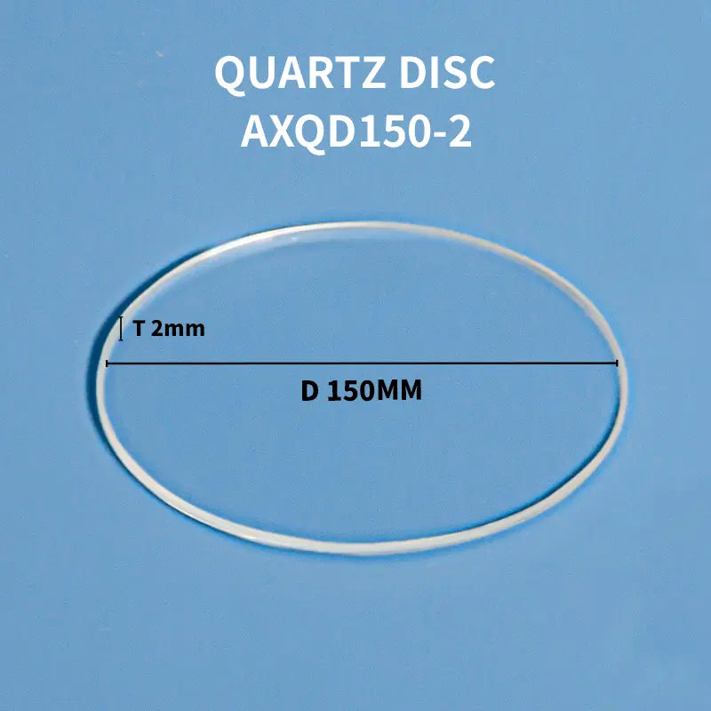 Diameter 150mm x Thickness 2mm-Quartz disc