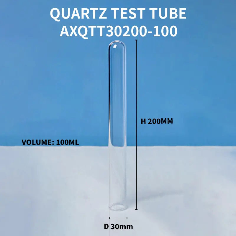 Quartz Thread Testware High-Purity Quartz Glass Test Tubes | 99.99% Silica | Lab & Research ...