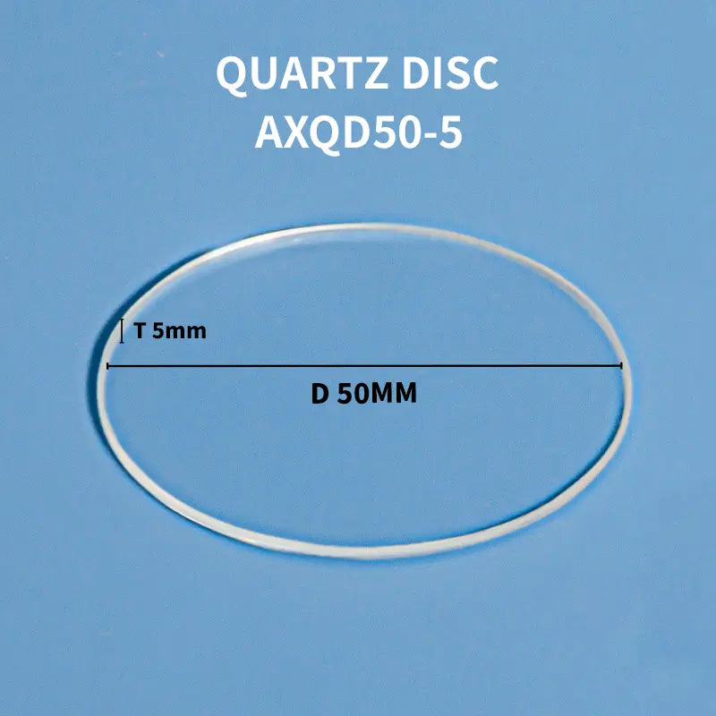 Diameter 50mm x Thickness 5mm-Quartz disc
