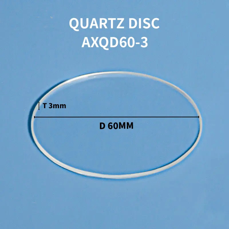 Diameter 60mm x Thickness 3mm-Quartz disc