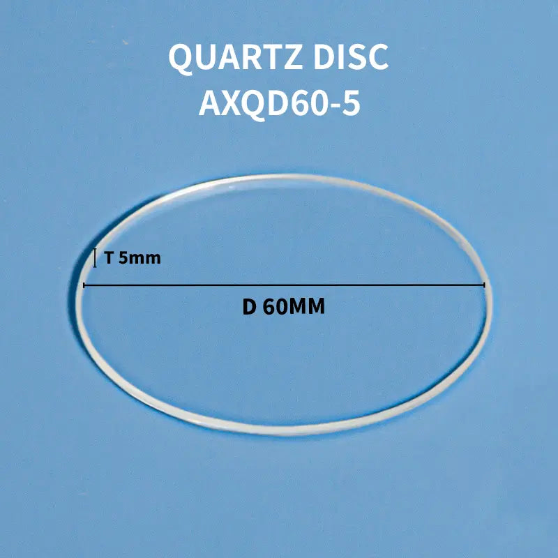Diameter 60mm x Thickness 5mm-Quartz disc