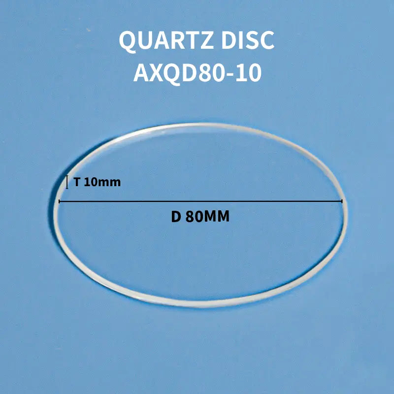 Diameter 80mm x Thickness 10mm-Quartz disc
